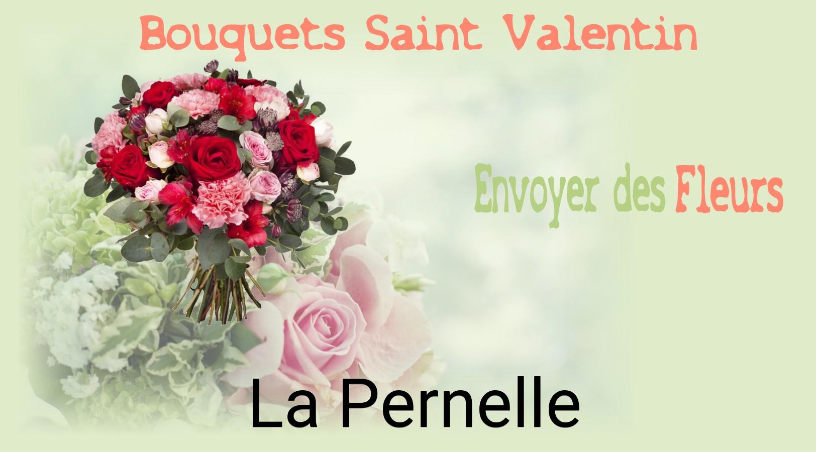 Roses de Saint-Valentin livrées à La Pernelle